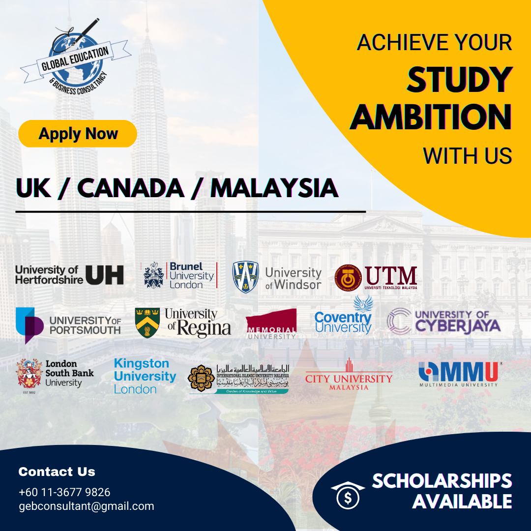 Study uk canada malaysia